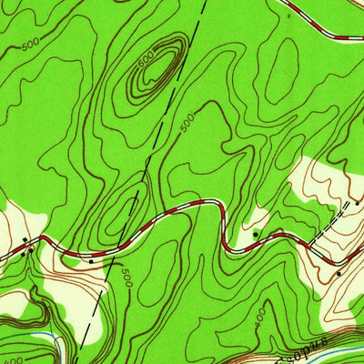 United States Geological Survey Ashokan, NY (1942, 24000-Scale) digital map