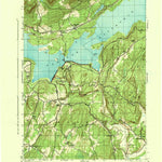 United States Geological Survey Ashokan, NY (1943, 31680-Scale) digital map