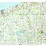 United States Geological Survey Ashtabula, OH-PA (1986, 100000-Scale) digital map