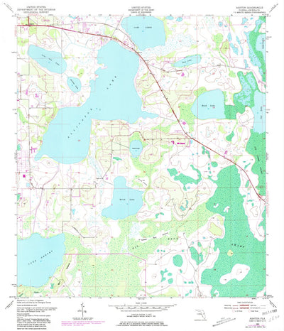 United States Geological Survey Ashton, FL (1953, 24000-Scale) digital map