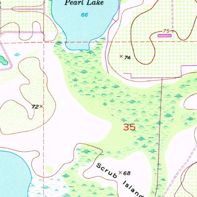 United States Geological Survey Ashton, FL (1953, 24000-Scale) digital map