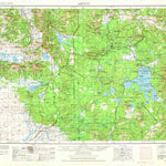 United States Geological Survey Ashton, ID-WY-MT (1955, 250000-Scale) digital map
