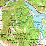 United States Geological Survey Ashton, ID-WY-MT (1955, 250000-Scale) digital map