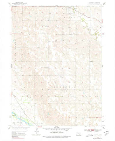 United States Geological Survey Ashton, NE (1953, 24000-Scale) digital map