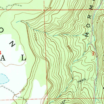 United States Geological Survey Ashurst Lake, AZ (1962, 24000-Scale) digital map