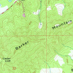 United States Geological Survey Ashville, AL (1958, 24000-Scale) digital map