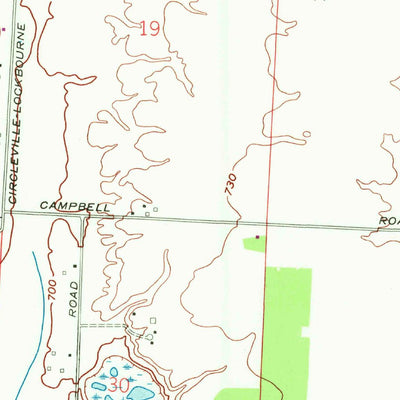 United States Geological Survey Ashville, OH (1958, 24000-Scale) digital map