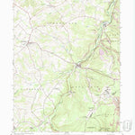 United States Geological Survey Ashville, PA (1961, 24000-Scale) digital map