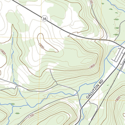 United States Geological Survey Ashville, PA (2023, 24000-Scale) digital map