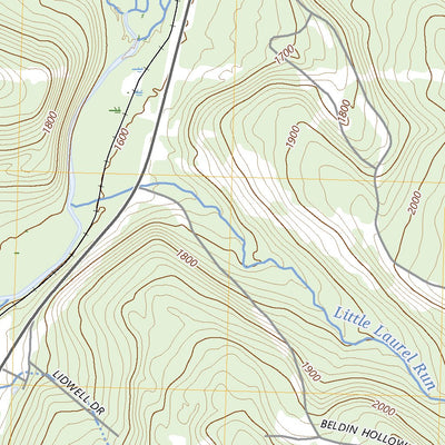 United States Geological Survey Ashville, PA (2023, 24000-Scale) digital map