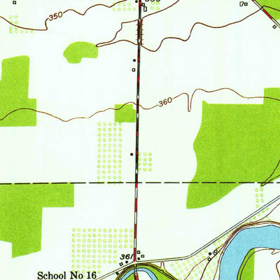 United States Geological Survey Ashwood, NY (1950, 24000-Scale) digital map