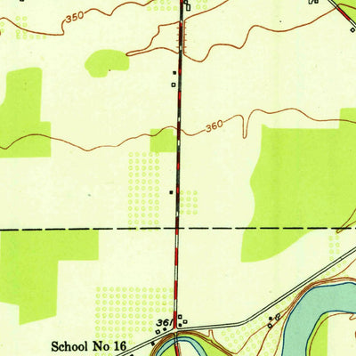 United States Geological Survey Ashwood, NY (1952, 24000-Scale) digital map
