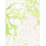 United States Geological Survey Ashwood, OR (1968, 24000-Scale) digital map