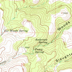 United States Geological Survey Ashwood, OR (1968, 24000-Scale) digital map