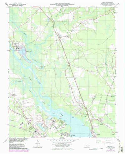 United States Geological Survey Askin, NC (1978, 24000-Scale) digital map