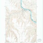 United States Geological Survey Asotin, WA-ID (1971, 24000-Scale) digital map