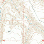 United States Geological Survey Asotin, WA-ID (1971, 24000-Scale) digital map