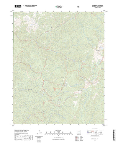 United States Geological Survey Aspen Basin, NM (2023, 24000-Scale) digital map