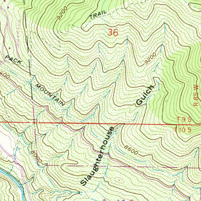 United States Geological Survey Aspen, CO (1960, 24000-Scale) digital map