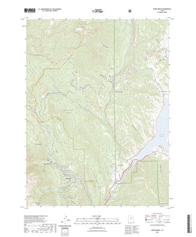 United States Geological Survey Aspen Grove, UT (2023, 24000-Scale) digital map