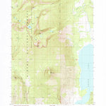 United States Geological Survey Aspen Lake, OR (1985, 24000-Scale) digital map