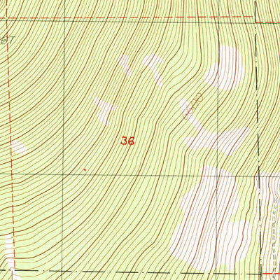 United States Geological Survey Aspen Lake, OR (1985, 24000-Scale) digital map