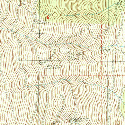 United States Geological Survey Aspen Lake, OR (1985, 24000-Scale) digital map