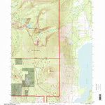 United States Geological Survey Aspen Lake, OR (1998, 24000-Scale) digital map