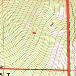 United States Geological Survey Aspen Lake, OR (1998, 24000-Scale) digital map