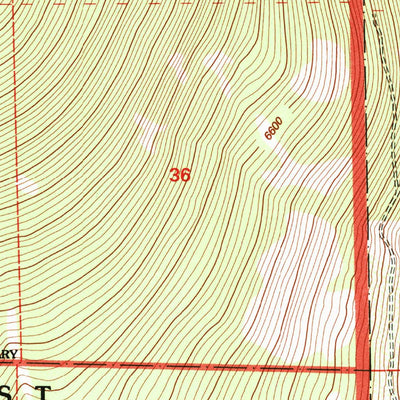 United States Geological Survey Aspen Lake, OR (1998, 24000-Scale) digital map
