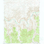 United States Geological Survey Asphalt Wash, UT (1968, 24000-Scale) digital map