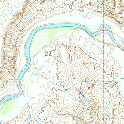 United States Geological Survey Asphalt Wash, UT (1968, 24000-Scale) digital map