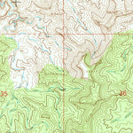 United States Geological Survey Asphalt Wash, UT (1968, 24000-Scale) digital map