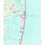 United States Geological Survey Assawoman Bay, MD-DE (1967, 24000-Scale) digital map