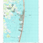 United States Geological Survey Assawoman Bay, MD-DE (1992, 24000-Scale) digital map