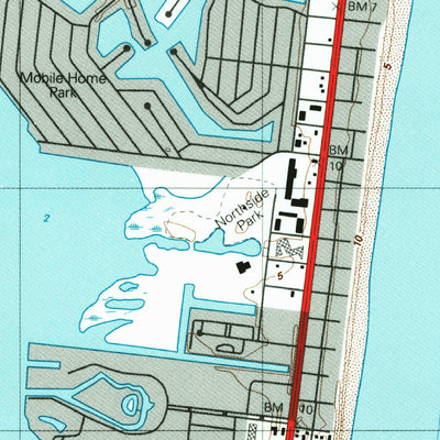United States Geological Survey Assawoman Bay, MD-DE (1992, 24000-Scale) digital map