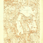 United States Geological Survey Assawompset Pond, MA (1937, 24000-Scale) digital map