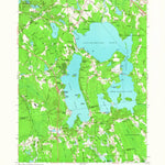 United States Geological Survey Assawompset Pond, MA (1963, 24000-Scale) digital map