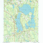 United States Geological Survey Assawompset Pond, MA (1997, 25000-Scale) digital map