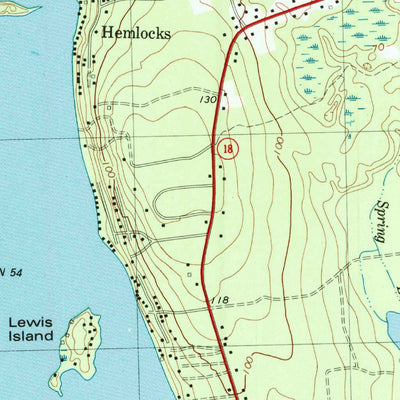 United States Geological Survey Assawompset Pond, MA (1997, 25000-Scale) digital map