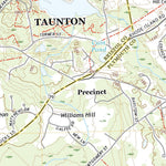 United States Geological Survey Assawompset Pond, MA (2021, 24000-Scale) digital map