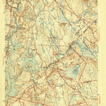 United States Geological Survey Assonet, MA (1943, 31680-Scale) digital map