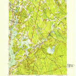 United States Geological Survey Assonet, MA (1951, 31680-Scale) digital map