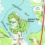 United States Geological Survey Assonet, MA (1963, 24000-Scale) digital map