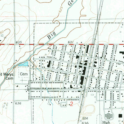 United States Geological Survey Assumption, IL (1998, 24000-Scale) digital map