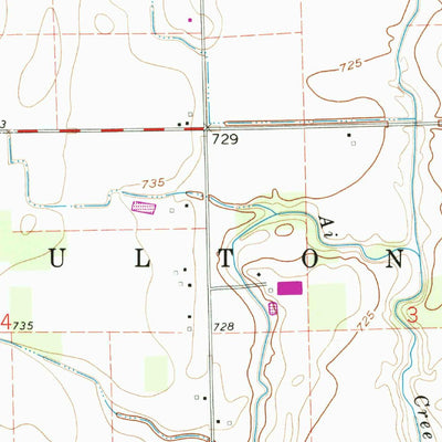 United States Geological Survey Assumption, OH-MI (1960, 24000-Scale) digital map