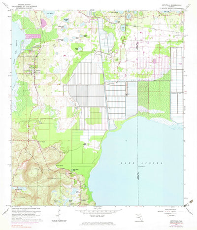 United States Geological Survey Astatula, FL (1962, 24000-Scale) digital map