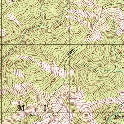 United States Geological Survey Asti, CA (1998, 24000-Scale) digital map