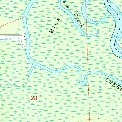 United States Geological Survey Astor, FL (1972, 24000-Scale) digital map