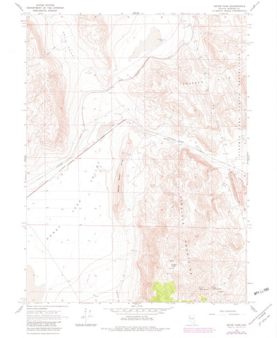 United States Geological Survey Astor Pass, NV (1964, 24000-Scale) digital map